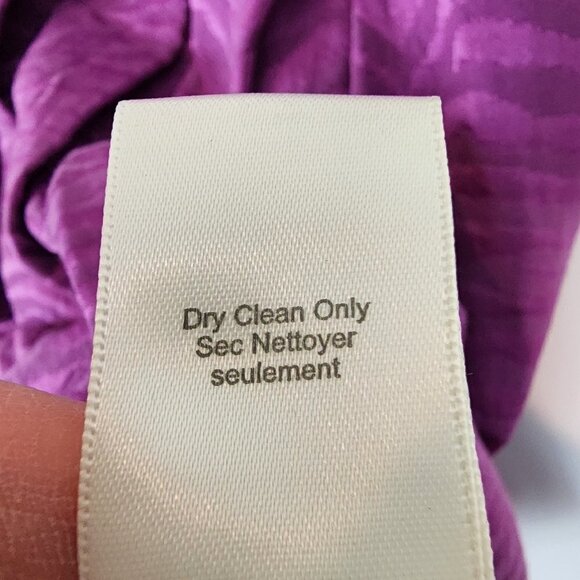 Rebecca Taylor Strapless Silk Blend Zebra Print Dress Mini Dress w/ Pockets Prom - Picture 9 of 15